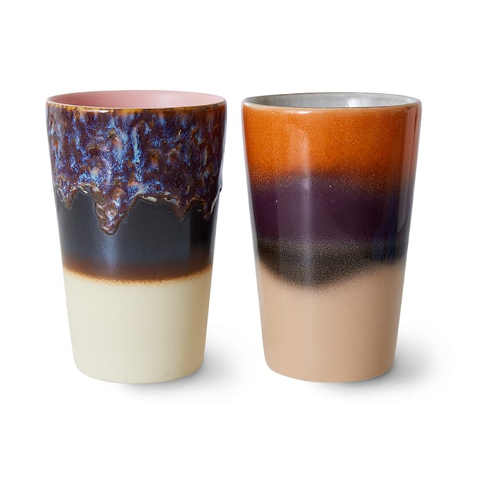 70's tea mug 2 pieces - Dusk - HKliving